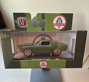 💥M2 Machines Shelby GT 500 1967 Ground Pounders 1:64 Green Diecast Car